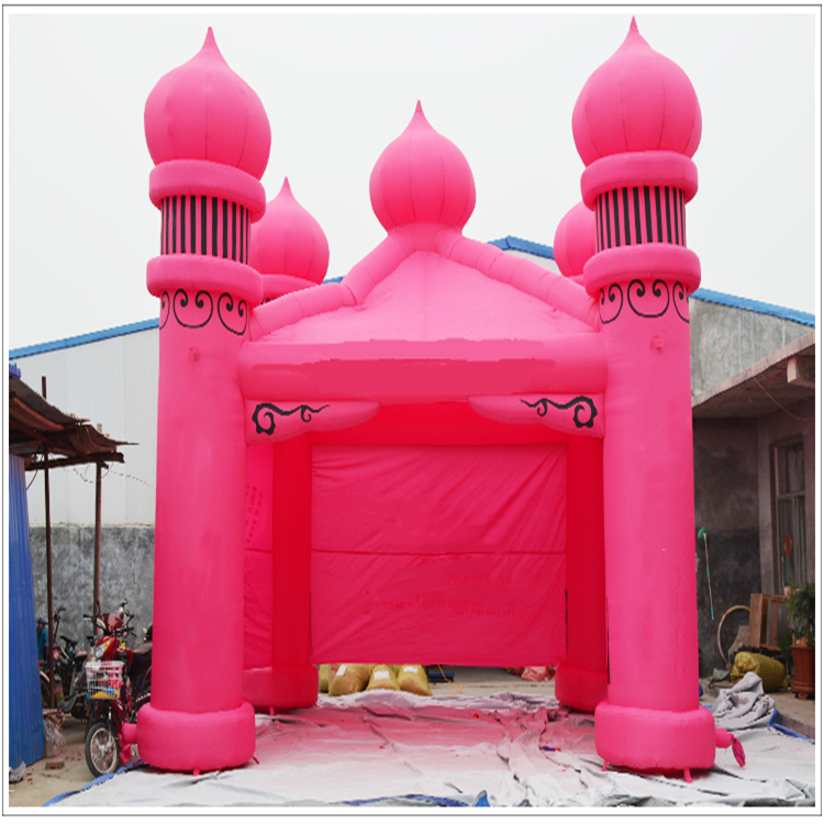卢龙粉色户外帐篷